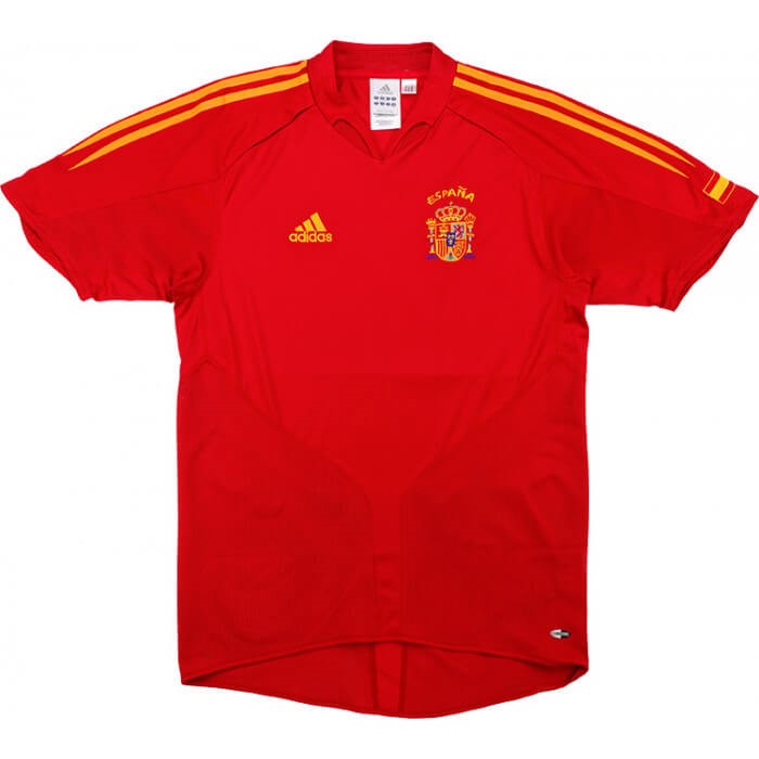 Authentic Camiseta España 1ª Retro 2004 2006 Rojo